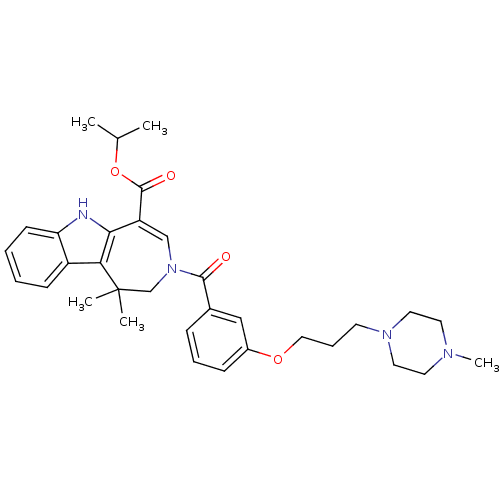 Chemical structure of BindingDB Monomer ID 50306733
