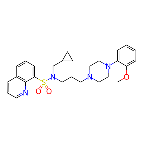 Chemical structure of BindingDB Monomer ID 50306819