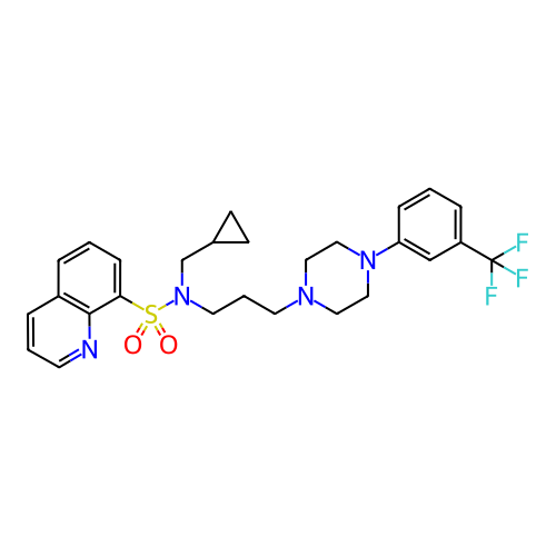 Chemical structure of BindingDB Monomer ID 50306820