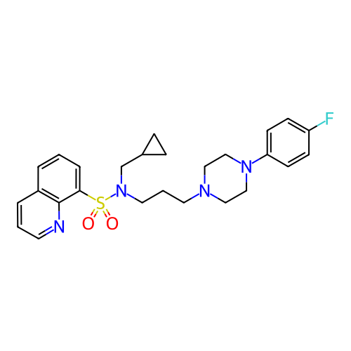 Chemical structure of BindingDB Monomer ID 50306821