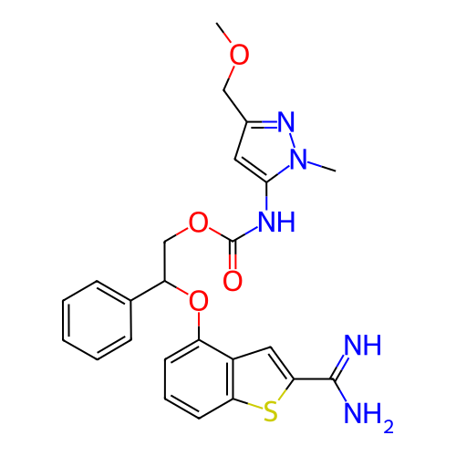 Chemical structure of BindingDB Monomer ID 50307272