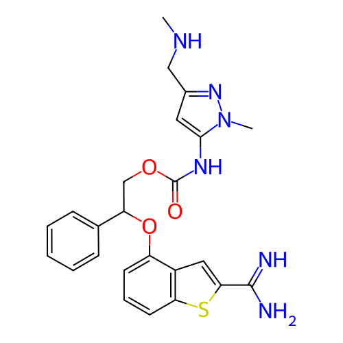 Chemical structure of BindingDB Monomer ID 50307273