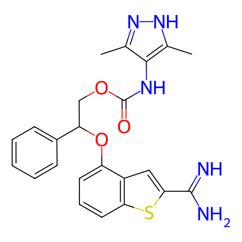 Chemical structure of BindingDB Monomer ID 50307274