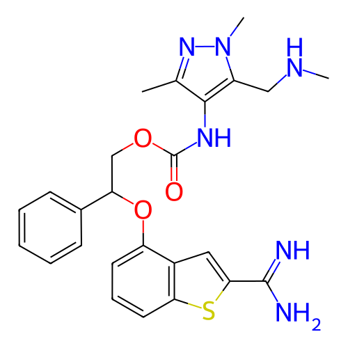 Chemical structure of BindingDB Monomer ID 50307276