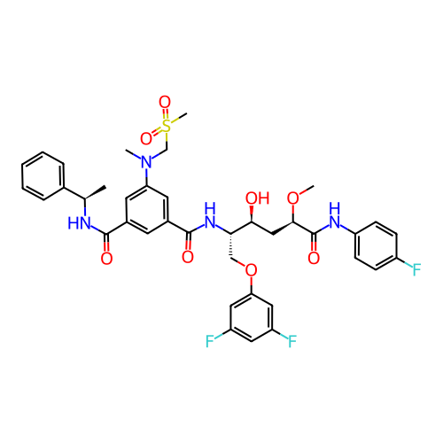 Chemical structure of BindingDB Monomer ID 50307374