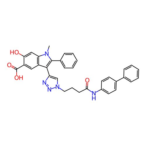 Chemical structure of BindingDB Monomer ID 50308165