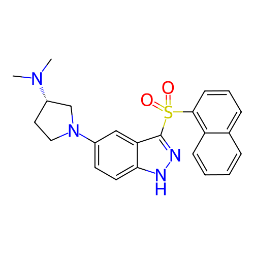 Chemical structure of BindingDB Monomer ID 50308168