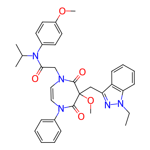 Chemical structure of BindingDB Monomer ID 50308327