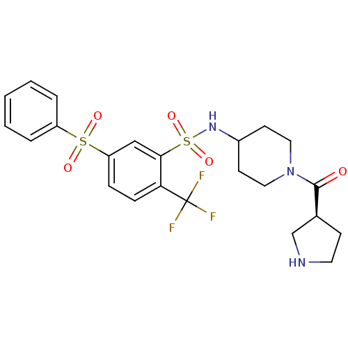 Chemical structure of BindingDB Monomer ID 50308701