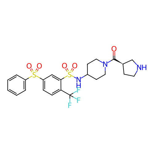 Chemical structure of BindingDB Monomer ID 50308702