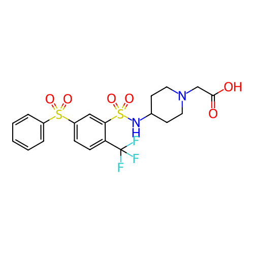 Chemical structure of BindingDB Monomer ID 50308704