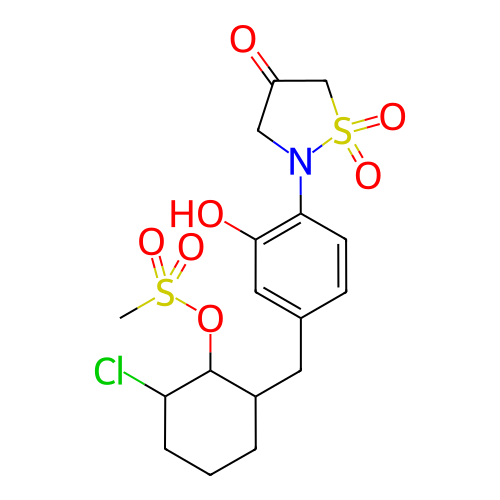 Chemical structure of BindingDB Monomer ID 50308841