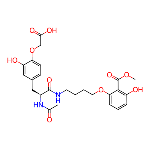 Chemical structure of BindingDB Monomer ID 50308851