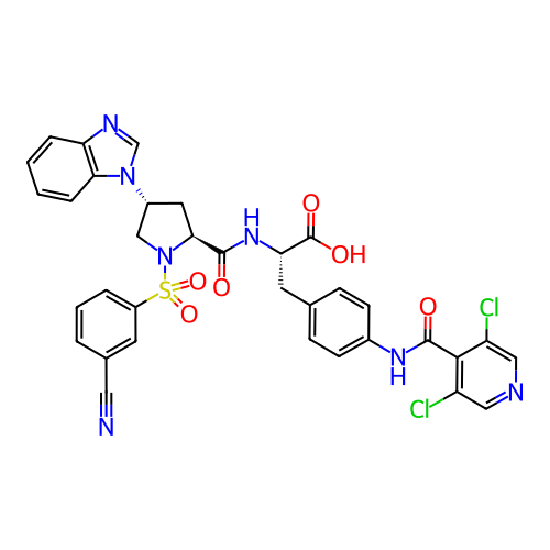 Chemical structure of BindingDB Monomer ID 50309084