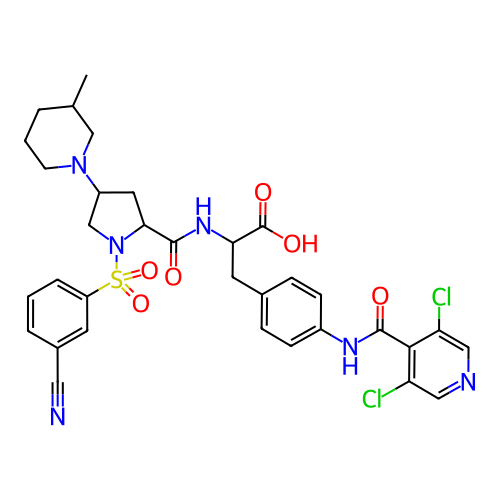 Chemical structure of BindingDB Monomer ID 50309093