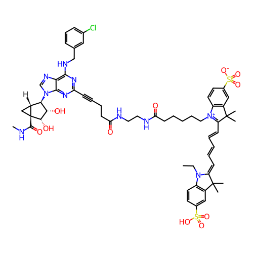 Chemical structure of BindingDB Monomer ID 50309786