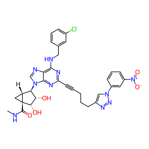 Chemical structure of BindingDB Monomer ID 50309790