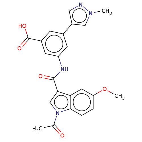 Chemical structure of BindingDB Monomer ID 50311384