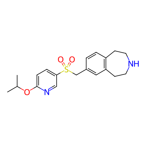 Chemical structure of BindingDB Monomer ID 50311421