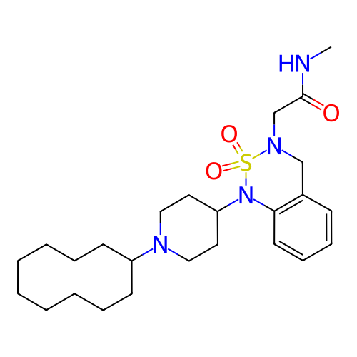 Chemical structure of BindingDB Monomer ID 50311486