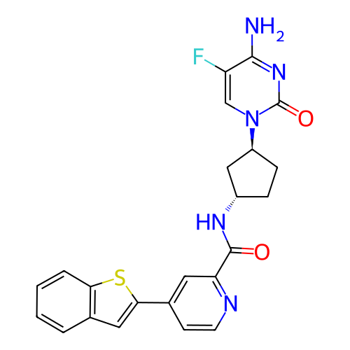 Chemical structure of BindingDB Monomer ID 50311609