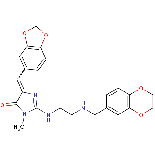 Chemical structure of BindingDB Monomer ID 50312207