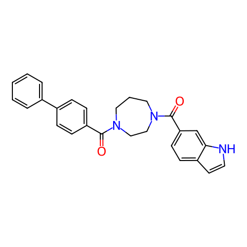 Chemical structure of BindingDB Monomer ID 50312784
