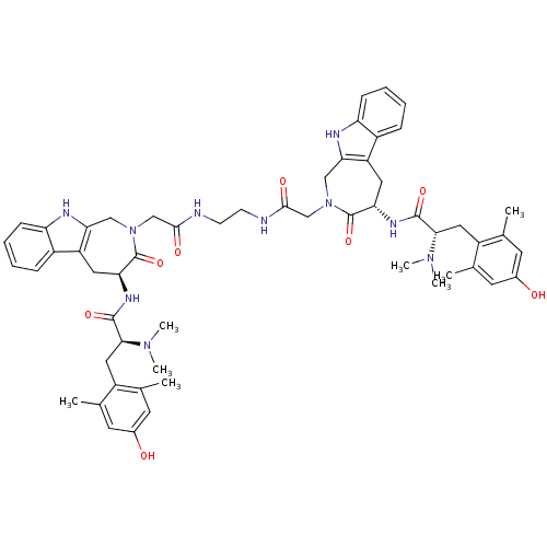 Chemical structure of BindingDB Monomer ID 50312857