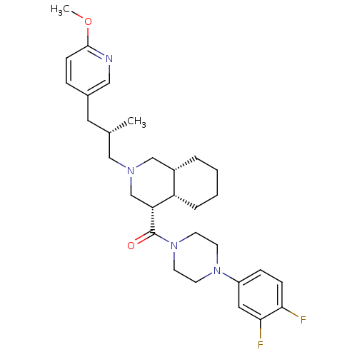 Chemical structure of BindingDB Monomer ID 50312945