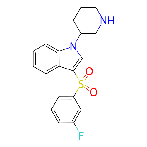 Chemical structure of BindingDB Monomer ID 50313132
