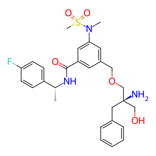 Chemical structure of BindingDB Monomer ID 50313889