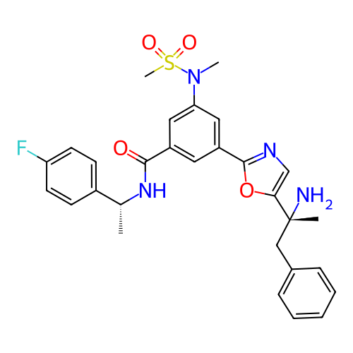 Chemical structure of BindingDB Monomer ID 50313896
