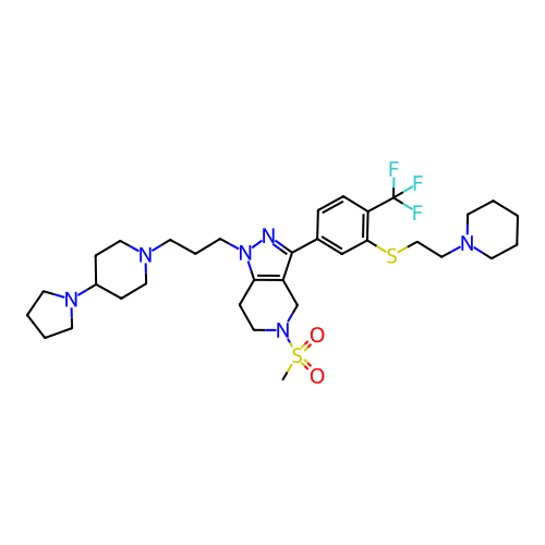 Chemical structure of BindingDB Monomer ID 50314173