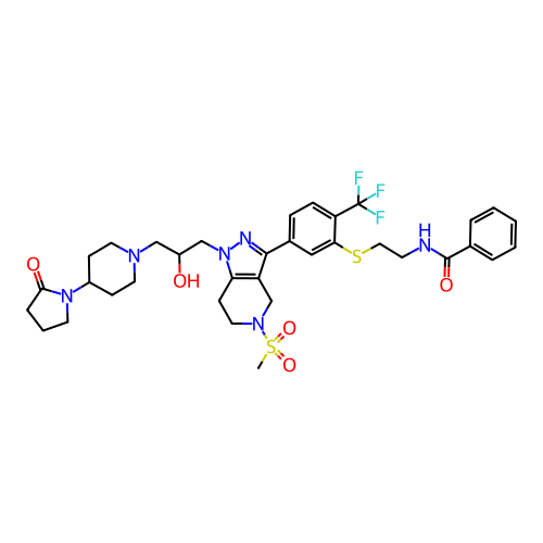 Chemical structure of BindingDB Monomer ID 50314177