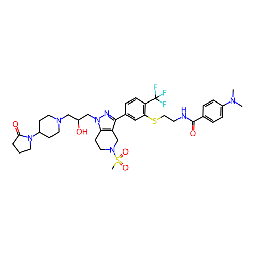 Chemical structure of BindingDB Monomer ID 50314180