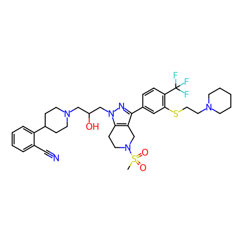 Chemical structure of BindingDB Monomer ID 50314191