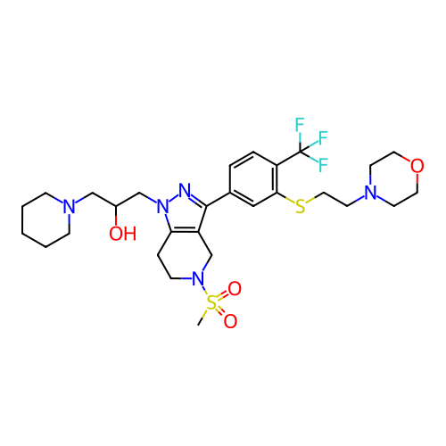 Chemical structure of BindingDB Monomer ID 50314196