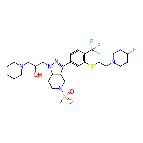 Chemical structure of BindingDB Monomer ID 50314200