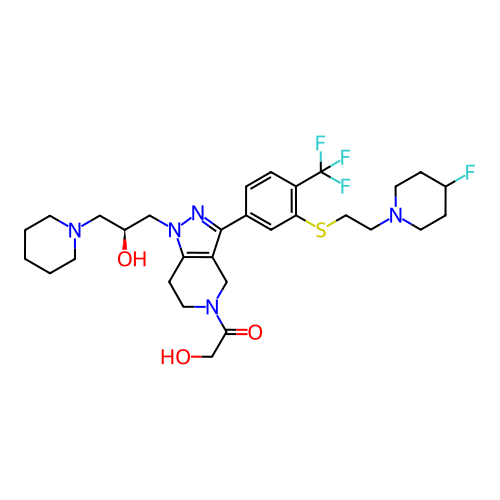 Chemical structure of BindingDB Monomer ID 50314213