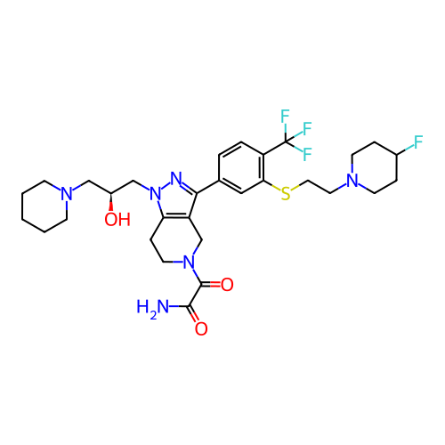 Chemical structure of BindingDB Monomer ID 50314218