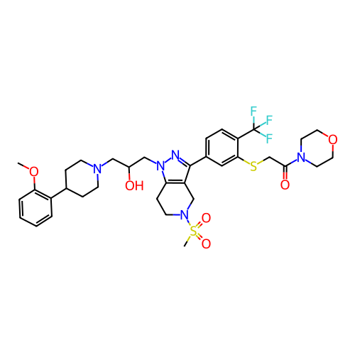 Chemical structure of BindingDB Monomer ID 50314231