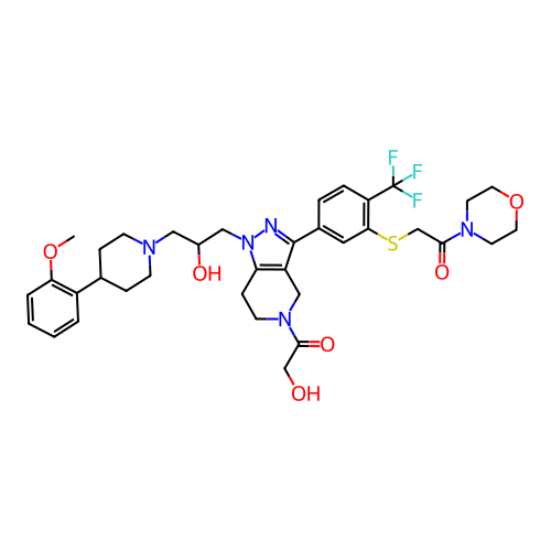 Chemical structure of BindingDB Monomer ID 50314246