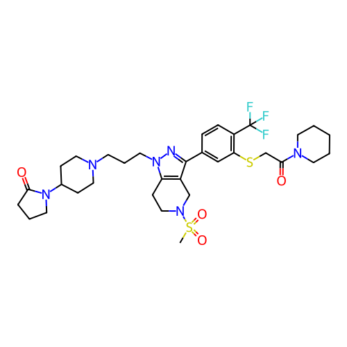 Chemical structure of BindingDB Monomer ID 50314253