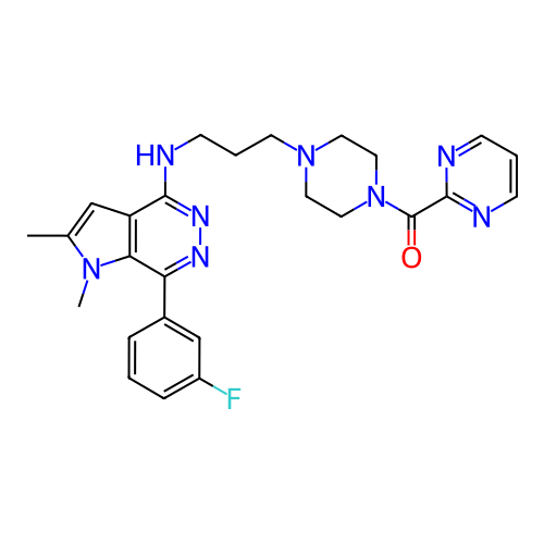 Chemical structure of BindingDB Monomer ID 50314574