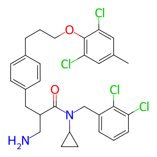 Chemical structure of BindingDB Monomer ID 50314644