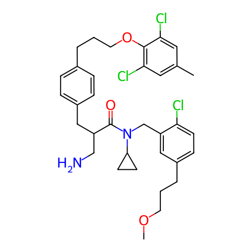 Chemical structure of BindingDB Monomer ID 50314645