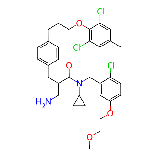 Chemical structure of BindingDB Monomer ID 50314647
