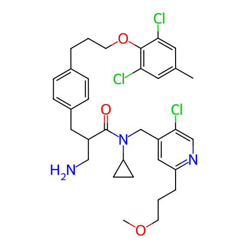 Chemical structure of BindingDB Monomer ID 50314655