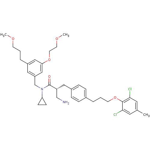 Chemical structure of BindingDB Monomer ID 50314657