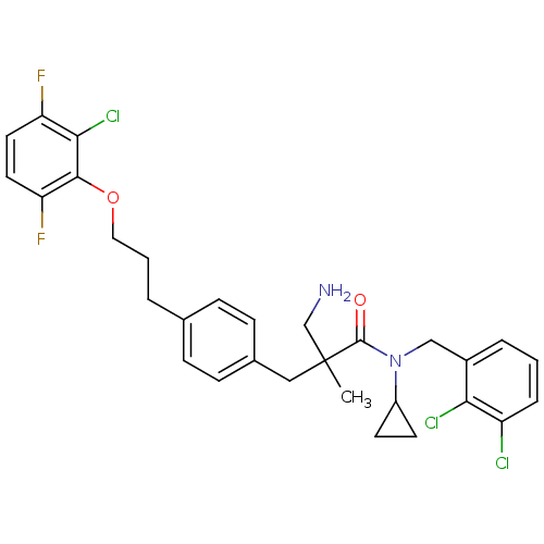 Chemical structure of BindingDB Monomer ID 50314662